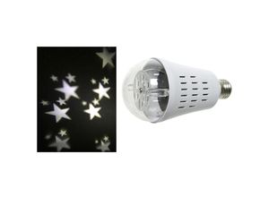 8718533977622 - - E3 97962 Bombilla Proyeccion Estrellas E27 Luz Calida Ø75X145Cm