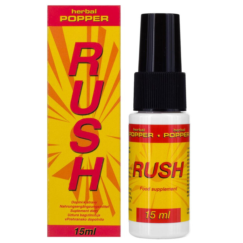 8718546540486 - COBECO - RUSH HERBAL POPPER SPRAY 15 ML - WEST