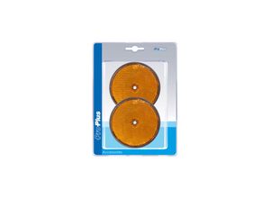 8718546652912 - Proplus - Reflektor orange 80mm Schraubbefestigung 2 Stück im Blister