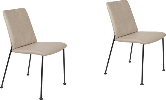 8718548050440 - Fab - Esszimmerstühle - 2er Set - Beige