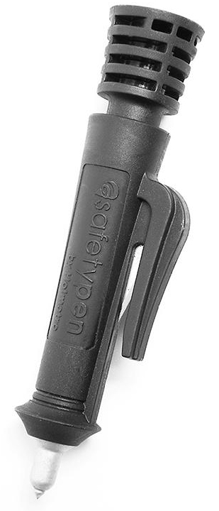 8718627043295 - LEINA Notfallhammer SafetyPen schwarz