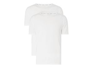 8718656602821 - T-Shirt 2er-Pack Rundhalsausschnitt für Herren weiß L