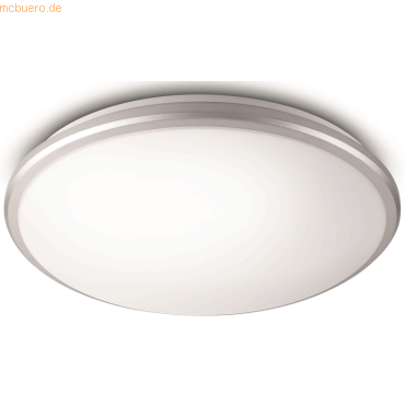 8718696122853 - Twirly 27K ceiling lamp grey 1x17W 240V