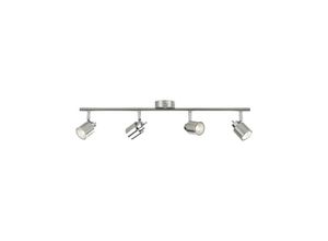 8718696133279 - Einstellbare Deckenleuchte PHILIPS - 4 Spots - GU10 - Metall - 93503 - Chrome