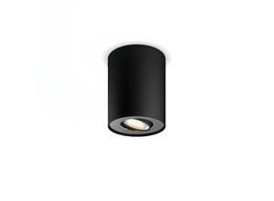 8718696175514 - White Amb bt Pillar Spot 1 flg schwarz 350lm Erweiterung (5633030P9) - Philips Hue