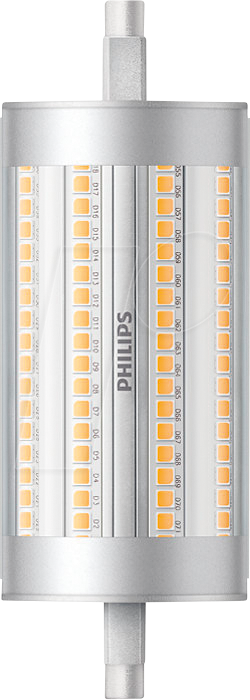 8718699646738 - Corepro LEDlineair R7s 118mm 175W 2460lm - 830 Warmweiß Dimmbar - Ersatz für 150W - 3000K - Warmweiß - Philips