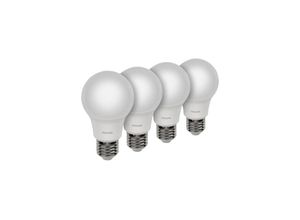 8718699718077 - LED-Lampe - LED light bulb - shape A60 - frosted finish - E27 - 8 W - cool white light - 4000 K (pack of 4) E27