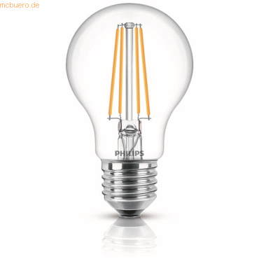 8718699763930 - Lighting 76393000 led eek e (a - g) E27 7 w = 60 w Warmweiß (ø x l) 6 cm x 104 cm 3 St - Philips