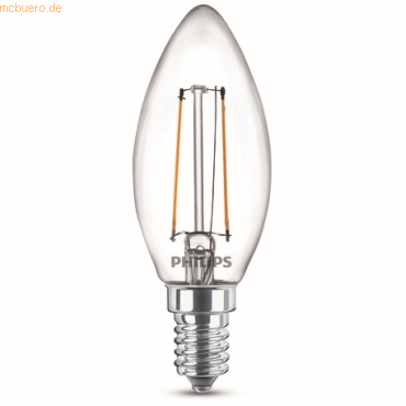 8718699782054 - - Philips Lighting 78205400 led eek e (a - g) E14 Kerzenform 2 w = 25 w Warmweiß (ø x l) 35 cm x 97