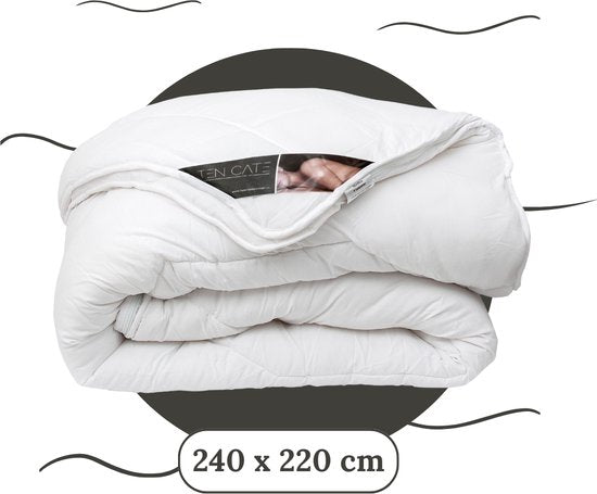 8718734728436 - Duvet - Bettdecke 240 x 220 - Bettdecken - 4-Jahreszeiten-Bettdecke 240 x 220 - Synthetik - Sommerbett & Winterbettdecke - Anti-Allergie