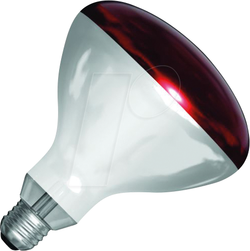 8718739067448 - SCHI 391252502 - Infrarot Lampe E27  R125 250 W Rot