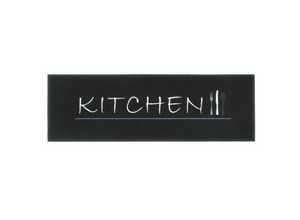 8718754870276 - Md-entree - md Entree Cook&Wash Eingangsmatte - Teppichmatte - Küchenteppich 50x150 cm kitchen black