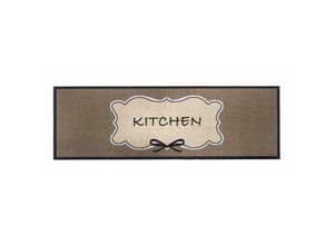 8718754872744 - Md-entree - md Entree Cook&Wash Eingangsmatte - Teppichmatte - Küchenteppich 50x150 cm kitchen bow