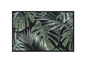 8718754876445 - Md-entree - md Entree Ambiance Eingangsmatte - Teppichmatte - Küchenteppich 50x75 cm palm leaves