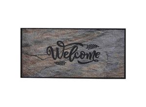 8718754878951 - Md-entree - md Entree Vision Eingangsmatte - Teppichmatte - Küchenteppich 40x80 cm welcome stone