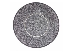 8718754879002 - Md-entree - md Entree Universal Eingangsmatte - Teppichmatte - Küchenteppich mandala ø 100 cm