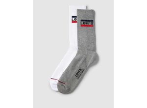 8718824835150 - Levis Herren Socken im 2er-Pack weiß grau