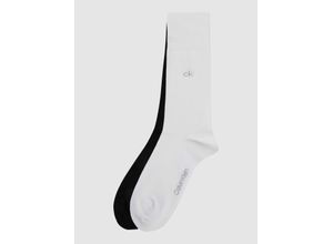 8718824954424 - Calvin Klein Herren Socken im 2er-Pack weiß schwarz