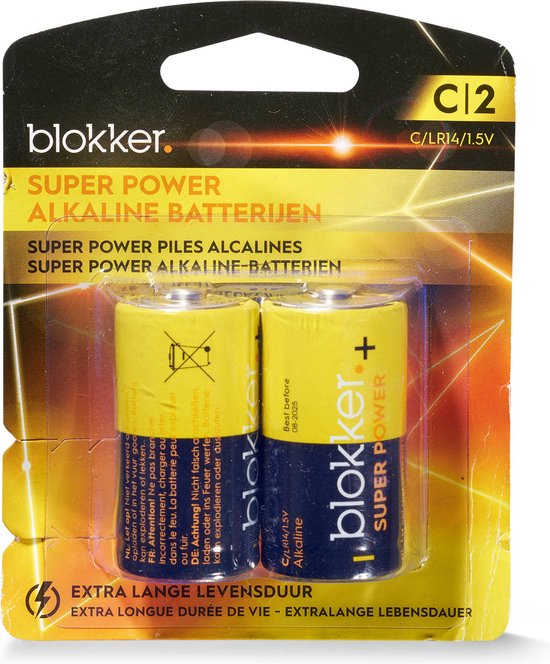 8718827157921 - Alkaline-Batterien - C - 2 Stück