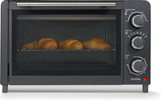 8718827181193 - Backofen - 1500W - Max 220°C - 23L - 349x403x515cm - Schwarz