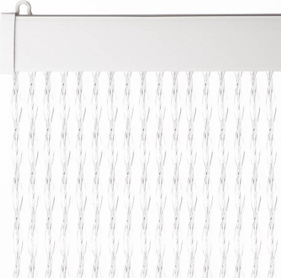 8718827183746 - Royal Patio Fly Curtain - PVC - 93x210cm - Transparent - Inklusive Aufhängesystem