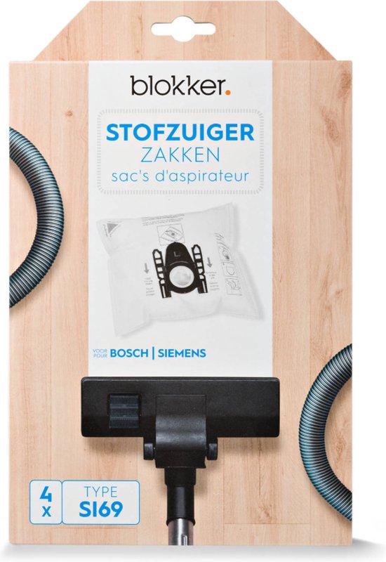 8718827219933 - Staubsaugerbeutel si69 - 4 Stück - Bosch Siemens