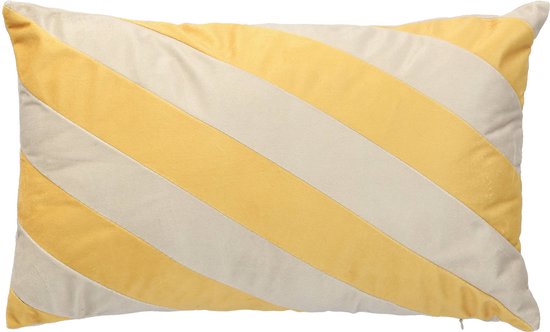 8718827352975 - Deko-Kissen Dolce Stripe - 30x50cm - Gelb