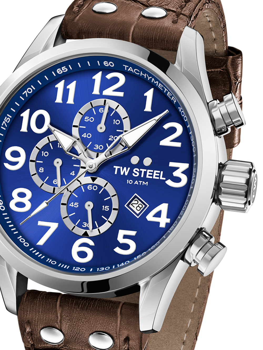 8718836368592 - TW Steel VS63 Volante Chronograph Herrenuhr 45mm 10ATM