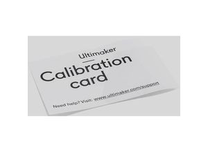 8718836375163 - Calibration Card UM2 UM3 S5 SPUM-CALB-CARD