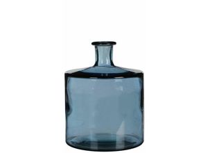 8718861062885 - - Mica Flasche Guan Glas blau 26 x 21 cm Deko-Accessoires