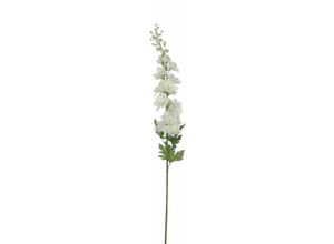 8718861089943 - - Mica künstliche Delphimium weiß 78 cm Kunstblume Seidenblume Einzelblume