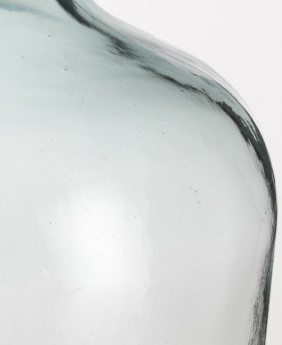 8718861108637 - Diego Flaschenvase - H30 x Ø18 cm - Recyceltes Glas - Transparent