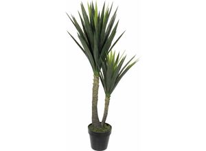 8718861256406 - - Mica Yucca im Topf grün 120 x 60 cm Kunstpflanzen