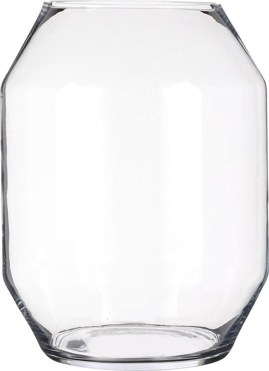 8718861582154 - Glimmerdekorationen Dali-Vase - H33 x Ø25 cm - Transparent