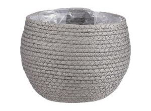 8718861912609 - Korb Jorck Ø 18 x 15 cm grau