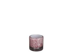 8718861947267 - - Mica Glas Vase Estelle zylinder hellrosa 8 x 85 cm Deko-Accessoires