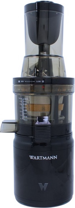 8718862702575 - Slowjuicer - Entsafter - Gemüse- und Fruchtpresse - Neues Modell - WM-2308 SJ - Tritan - Große Öffnung - 37 U min - Schwarz