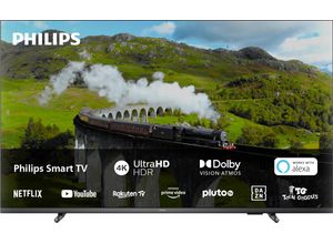 8718863036907 - E (A bis G) PHILIPS LED-Fernseher 65PUS7608 12 Fernseher schwarz LED Fernseher