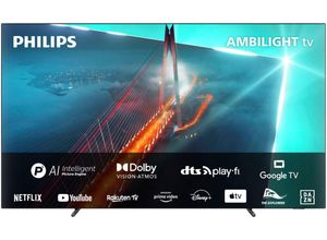 8718863037096 - G (A bis G) PHILIPS OLED-Fernseher 55OLED708 12 Fernseher schwarz LED Fernseher Bestseller