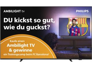 8718863038031 - F (A bis G) PHILIPS Mini-LED-Fernseher 65PML9008 12 Fernseher schwarz 4k Fernseher