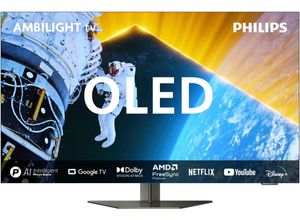 8718863042045 - G (A bis G) PHILIPS OLED-Fernseher Fernseher schwarz LED Fernseher