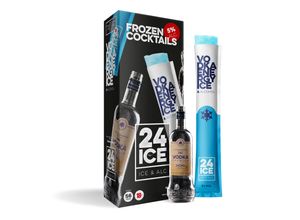 8718868983046 - 24ICE Vodka Energy Cocktail Wassereis 50 % vol 5 x 65 ml - Inhalt 3000000 Flaschen