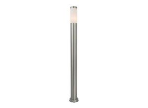 8718881000966 - Qazqa - Moderne Außenleuchte Mast Stahl 110 cm IP44 - Rox - Stahl