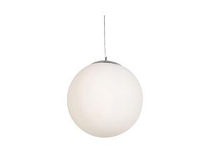 8718881002519 - Qazqa - Skandinavische Hängelampe Opalglas 50cm - Ball 50 - Weiß