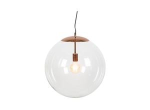 8718881037702 - Qazqa - Moderne Hängelampe Kupfer 50 cm - Ball - Kupfer