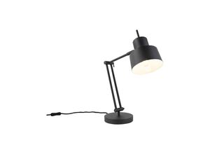 8718881103049 - Retro Tischlampe schwarz - Chappie - Schwarz