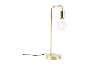 8718881103483 - Art Deco Tischlampe Messing - Facil - Gold Messing