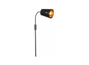 8718881119019 - Qazqa - Moderne Stehlampe schwarz - Carmen - Schwarz