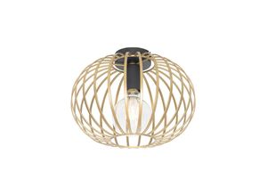 8718881120220 - Qazqa - Design-Deckenleuchte Gold 30 cm - Johanna - Gold Messing