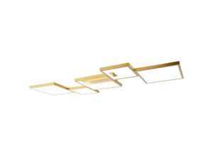 8718881134357 - Qazqa - Deckenleuchte Gold inkl led 3 Stufen dimmbar 5 Lichter - Lejo - Gold Messing